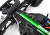 Heavy-Duty Aluminum Chassis Brace for Traxxas Slash 4x4 Low-CG and Traxxas Rustler 4x4 - Green - image 4