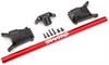 Heavy-Duty Aluminum Chassis Brace for Traxxas Slash 4x4 Low-CG and Traxxas Rustler 4x4 - Red - image 1
