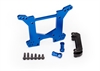 Rear Aluminum Shock Tower - Blue - image 1