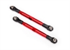 Front Aluminum Toe Links - Red - image 1