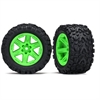 Wheel and Tire Kit for Rustler 4x4 - image 1