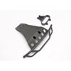 Front Bumper & Bumper Mount Black Plastic - image 1