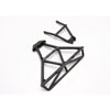 Rear Bumper & Bumper Mount Black Plastic - image 1