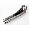 Funny Car Chassis Black Chrome Rails - image 1