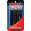 Suspension link rear aluminum blue-anodized 3 top and bottom / aluminum pivot ball - image 1