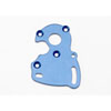 Motor Plate Blue Anodized Aluminum - image 1