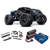 X-Maxx 4WD with Battery/Charger/LED Light Kit - Blue - image 1