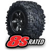 Assembled Wheels & Tires for X-Maxx RC - image 1