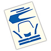 High Visibility Decals Blue - image 1
