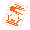 High Visibility Decals Orange - image 1