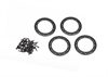 1.9 in. Black Aluminum Beadlock Rings - image 1