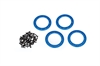 1.9 in. Blue Aluminum Beadlock Rings - image 1