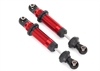 TRX-4 GTS Shocks Aluminum Red-Anodized - image 1