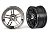 Split-Spoke Black Chrome Rear Wheels - image 1