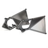 Upper Front Suspension Arm Mounts - Satin Black Chrome - image 1