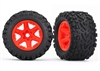 E-Revo VXL Wheels and Tires Orange - image 1
