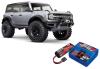 TRX-4 Trail 2021 Ford Bronco, Battery, and Charger Kit [Silver] - image 1