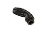FATBOY C-Type ORB Hose End [-12 ORB, 45 Degree, Reusable Swivel, Black]