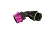 PRO/SPEC C-Type ORB Swivel Quick Release Fitting [-12 ORB to PS12, 60 Degree, Black/Purple]