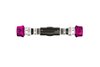 PRO/SPEC D-Type Double-Ended Quick Release Fitting [-12 AN (PS12), Straight, Black/Purple] - image 3