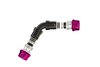 PRO/SPEC D-Type Double-Ended Quick Release Fitting [-12 AN (PS12), 60 Degree, Black/Purple] - image 3