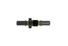 PRO/SPEC Dual Quick Release Bulkhead Fitting [-16 AN (PS16), Black]