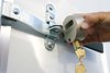 Internal Shackle Trailer/Shed Door Hockey Puck Lock - image 2