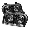 Halo LED Projector Headlights 2009-2010 Chrysler 300 - image 2