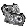 Halo LED Projector Headlights 2009-2010 Chrysler 300 - image 2