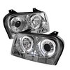 Halo LED Projector Headlights 2009-2010 Chrysler 300 - image 3
