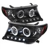 Halo LED Projector Headlights 2008-2011 Toyota Land Cruiser - image 2