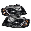 DRL LED Projector Headlights 2002-2004 Audi A6 - image 1