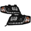 DRL LED Projector Headlights 2002-2004 Audi A6 - image 4