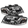DRL LED Projector Headlights 2002-2004 Audi A6 - image 1