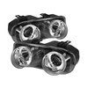 Halo LED Projector Headlights 1994-1997 Acura Integra - image 3