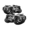 Halo LED Projector Headlights 1998-2001 Acura Integra - image 2