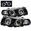 Halo LED Projector Headlights 1999-2001 BMW E38 7 Series - image 2