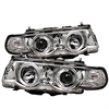 Halo LED Projector Headlights 1999-2001 BMW E38 7 Series - image 1