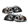 Halo LED Projector Headlights 2000-2003 BMW E46 3 Series - image 2