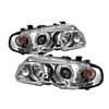 Halo LED Projector Headlights 2000-2003 BMW E46 3 Series - image 3