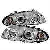 Halo LED Projector Headlights 1999-2001 BMW E46 3 Series - image 1