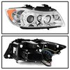 Halo LED Projector Headlights 2006-2008 BMW E90 3 Series - image 4