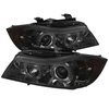 Halo LED Projector Headlights 2006-2008 BMW E90 3 Series - image 2