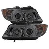 Halo LED Projector Headlights 2006-2008 BMW E90 3 Series - image 4