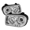 Halo CCFL Projector Headlights 2005-2010 Chrysler 300C - image 3