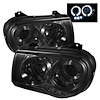 Halo LED Projector Headlights 2005-2010 Chrysler 300C - image 1
