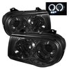 Halo LED Projector Headlights 2005-2010 Chrysler 300C - image 2