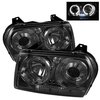 Halo LED Projector Headlights 2005-2008 Chrysler 300 - image 2