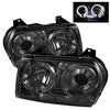 Halo LED Projector Headlights 2005-2008 Chrysler 300 - image 3
