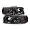 Halo LED Projector Headlights 1999-2007 GMC Trucks - image 4